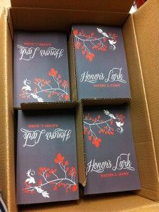 The Honor's Lark paperbacks arrive